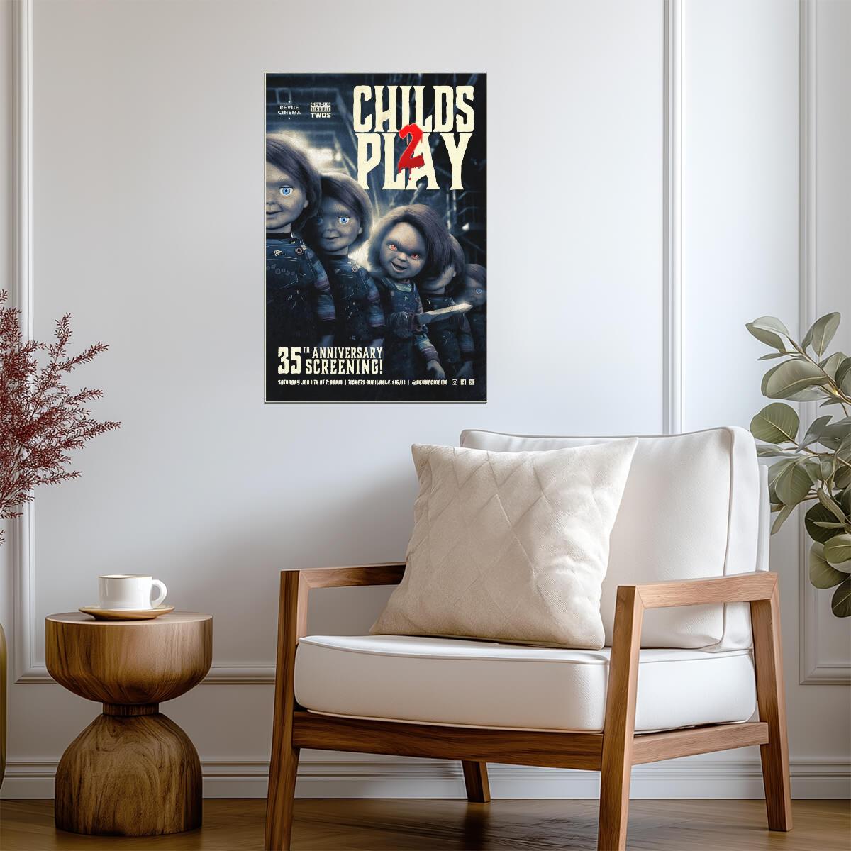 Child's Play 2 Movie Poster | 35th Anniversary Screening - Movies & TV Poster