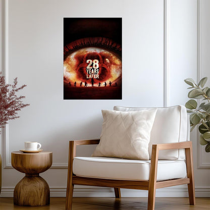 28 Years Later Poster | Infected Eye Horror Movie Print - Movies & TV Poster