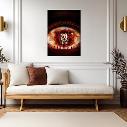 28 Years Later Poster | Infected Eye Horror Movie Print - Movies & TV Poster