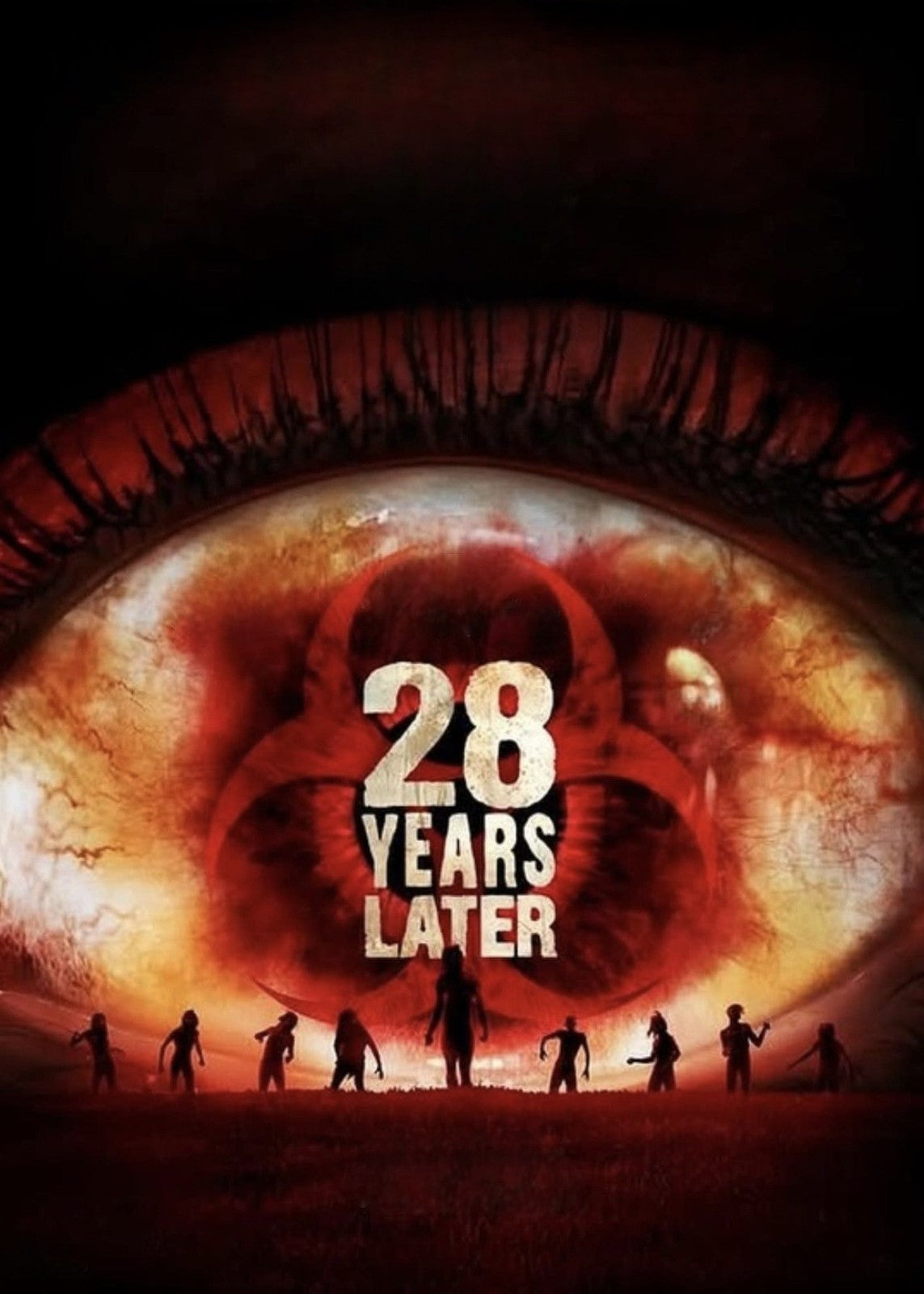 28 Years Later Poster | Infected Eye Horror Movie Print - Movies & TV Poster