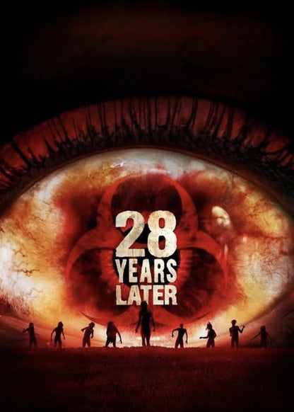 28 Years Later Poster | Infected Eye Horror Movie Print - Movies & TV Poster