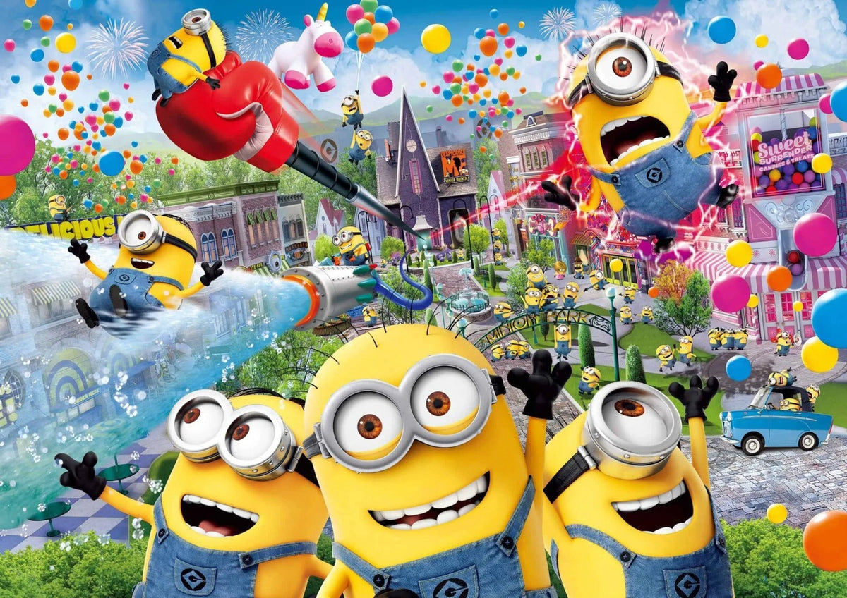 Despicable Me Poster | Minions Theme Park Illustration - Movies & TV Poster