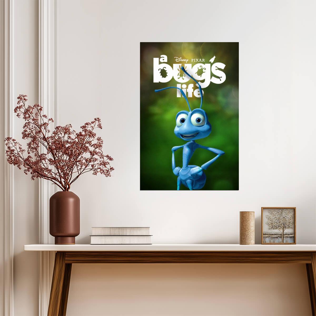 A Bug's Life Flik Poster | Animated Ant Portrait Print - Movies & TV Poster