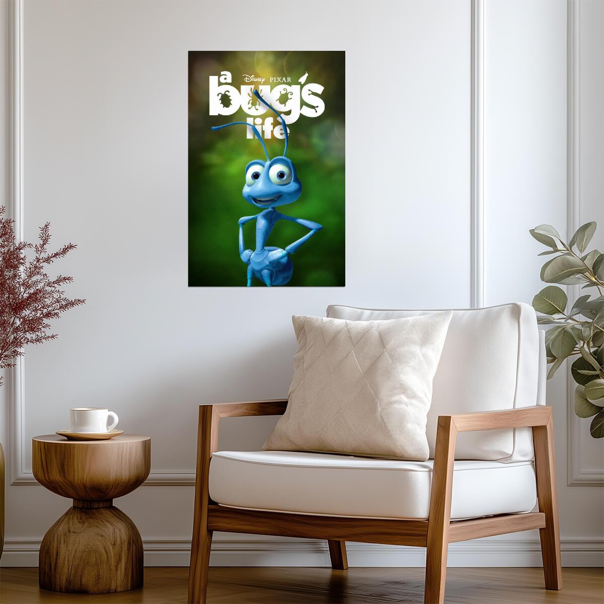 A Bug's Life Flik Poster | Animated Ant Portrait Print - Movies & TV Poster