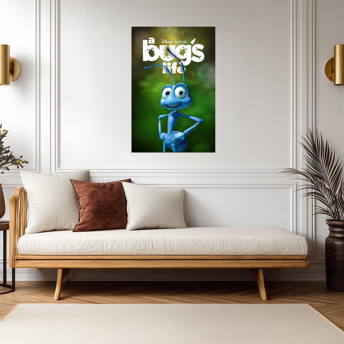 A Bug's Life Flik Poster | Animated Ant Portrait Print - Movies & TV Poster