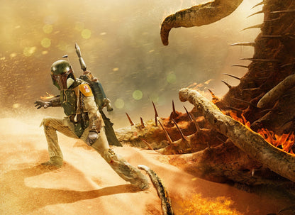 Boba Fett Star Wars Poster | Escape from the Sarlacc - Movies & TV Poster