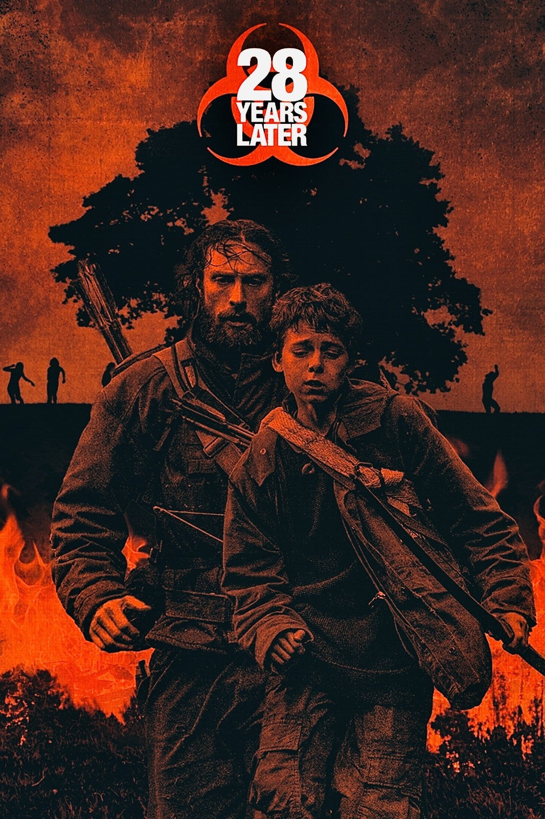 28 Years Later Poster | Aaron Taylor-Johnson and Alfie Williams - Movies & TV Poster