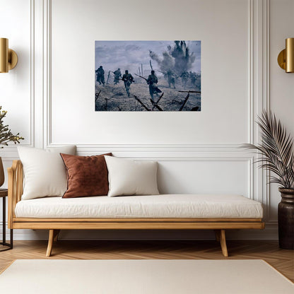 All Quiet on the Western Front 2022 War Movie Poster | Battlefield Charge - Movies & TV Poster