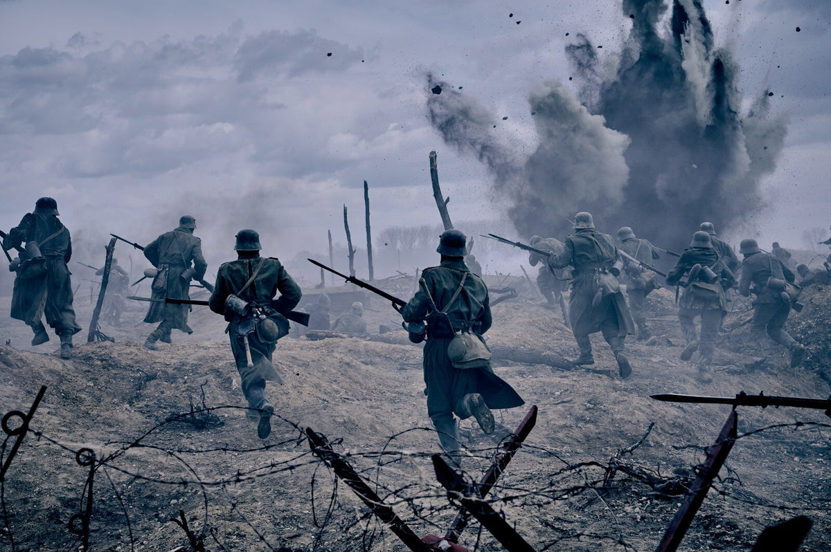 All Quiet on the Western Front 2022 War Movie Poster | Battlefield Charge - Movies & TV Poster