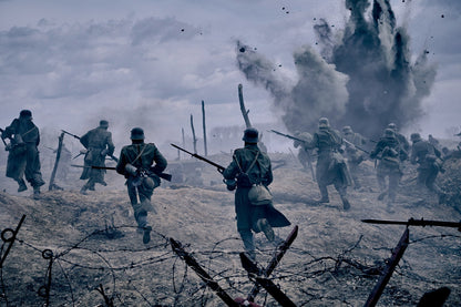 All Quiet on the Western Front 2022 War Movie Poster | Battlefield Charge - Movies & TV Poster