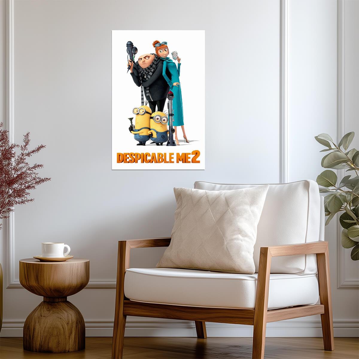 Despicable Me 2 Movie Poster | Gru, Lucy and the Minions - Movies & TV Poster