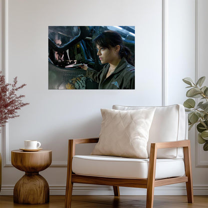 Avatar 2009 Movie Poster | Trudy Chacon in the Cockpit - Movies & TV Poster
