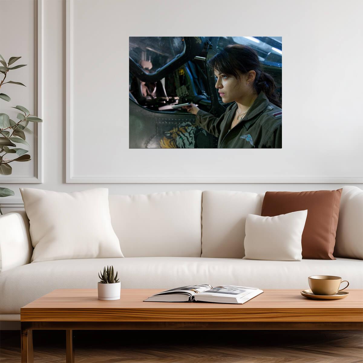 Avatar 2009 Movie Poster | Trudy Chacon in the Cockpit - Movies & TV Poster