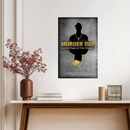 Murder Rap Poster | Inside the Biggie and Tupac Murders Documentary - Movies & TV Poster