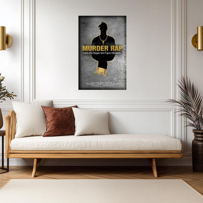 Murder Rap Poster | Inside the Biggie and Tupac Murders Documentary - Movies & TV Poster