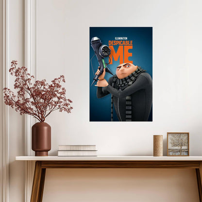 Despicable Me Movie Poster | Gru with the Freeze Ray - Movies & TV Poster