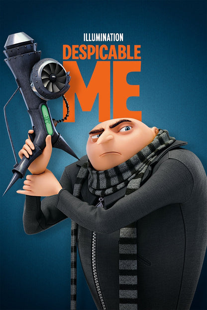 Despicable Me Movie Poster | Gru with the Freeze Ray - Movies & TV Poster