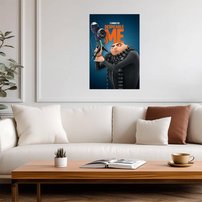 Despicable Me Movie Poster | Gru with the Freeze Ray - Movies & TV Poster