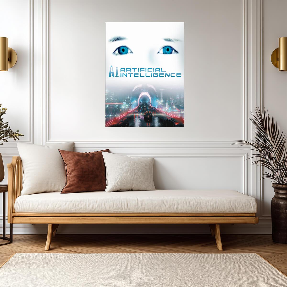 A.I. Artificial Intelligence Sci-Fi Movie Poster | Futuristic City - Movies & TV Poster