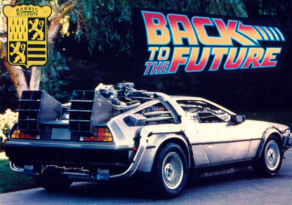 Back to the Future Movie Poster | DeLorean Street Scene - Movies & TV Poster
