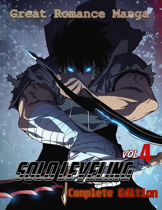 Solo Leveling Poster | Sung Jinwoo with a Dagger | Manhwa Cover Art - Anime Poster