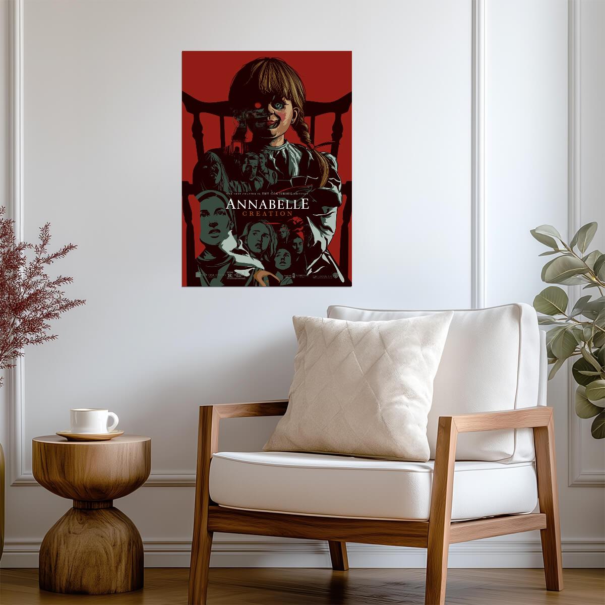 Annabelle Creation Movie Poster | Illustrated Collage - Movies & TV Poster