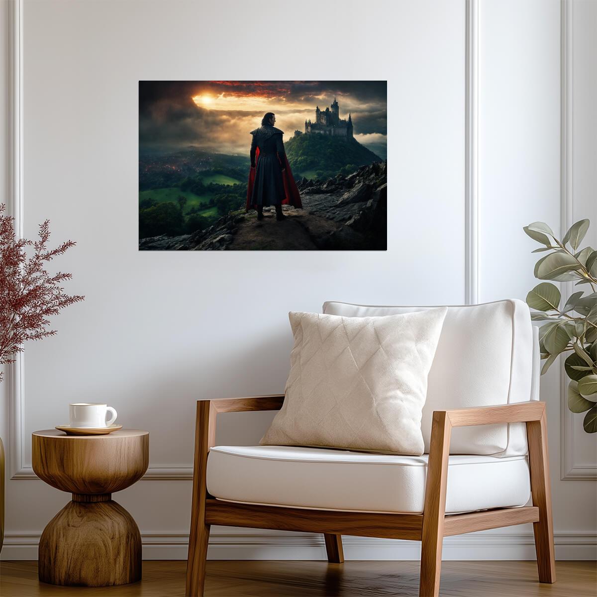 Dracula Untold Movie Poster | Vlad Overlooking the Castle - Movies & TV Poster