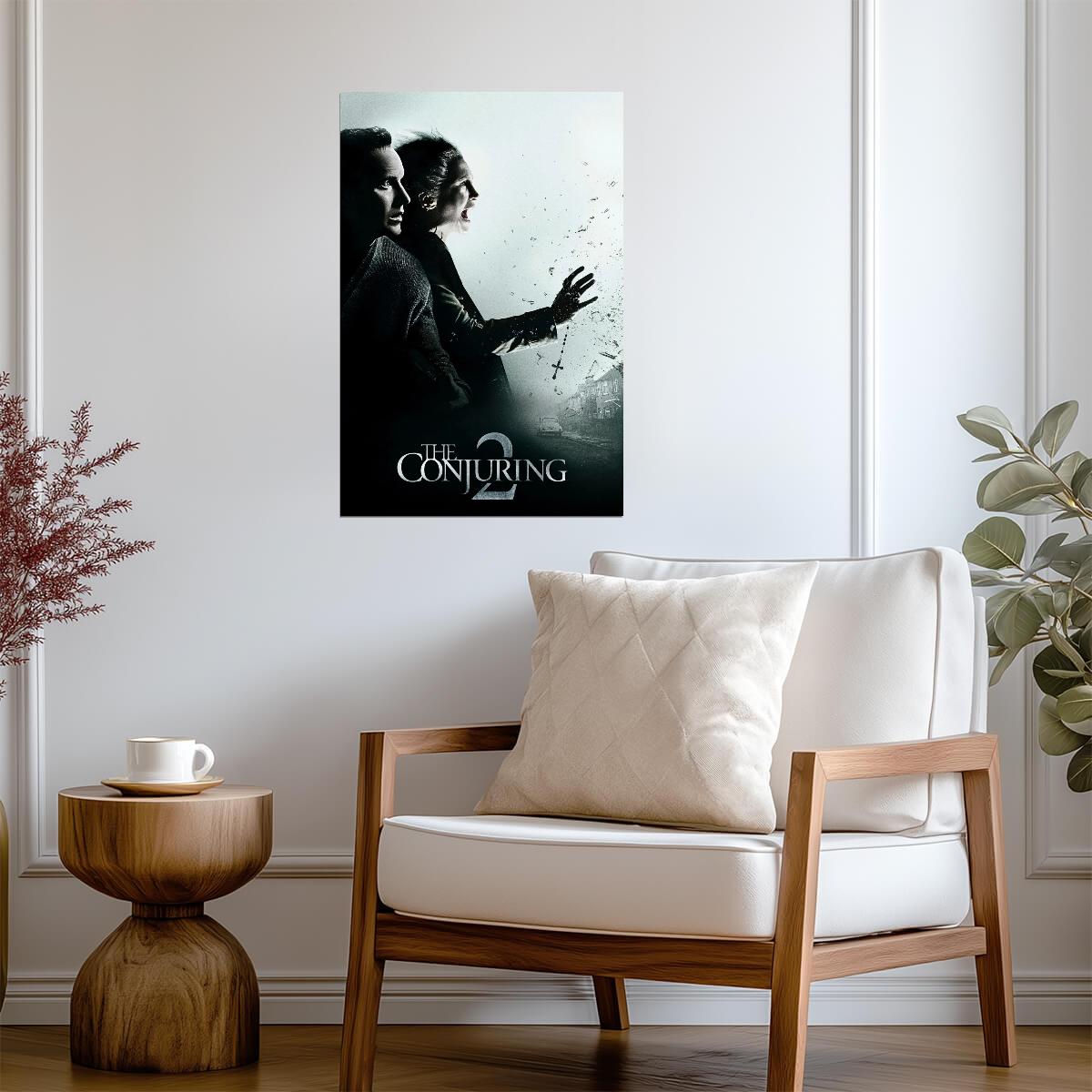 The Conjuring 2 Movie Poster | Ed and Lorraine Warren Before Broken Glass - Movies & TV Poster