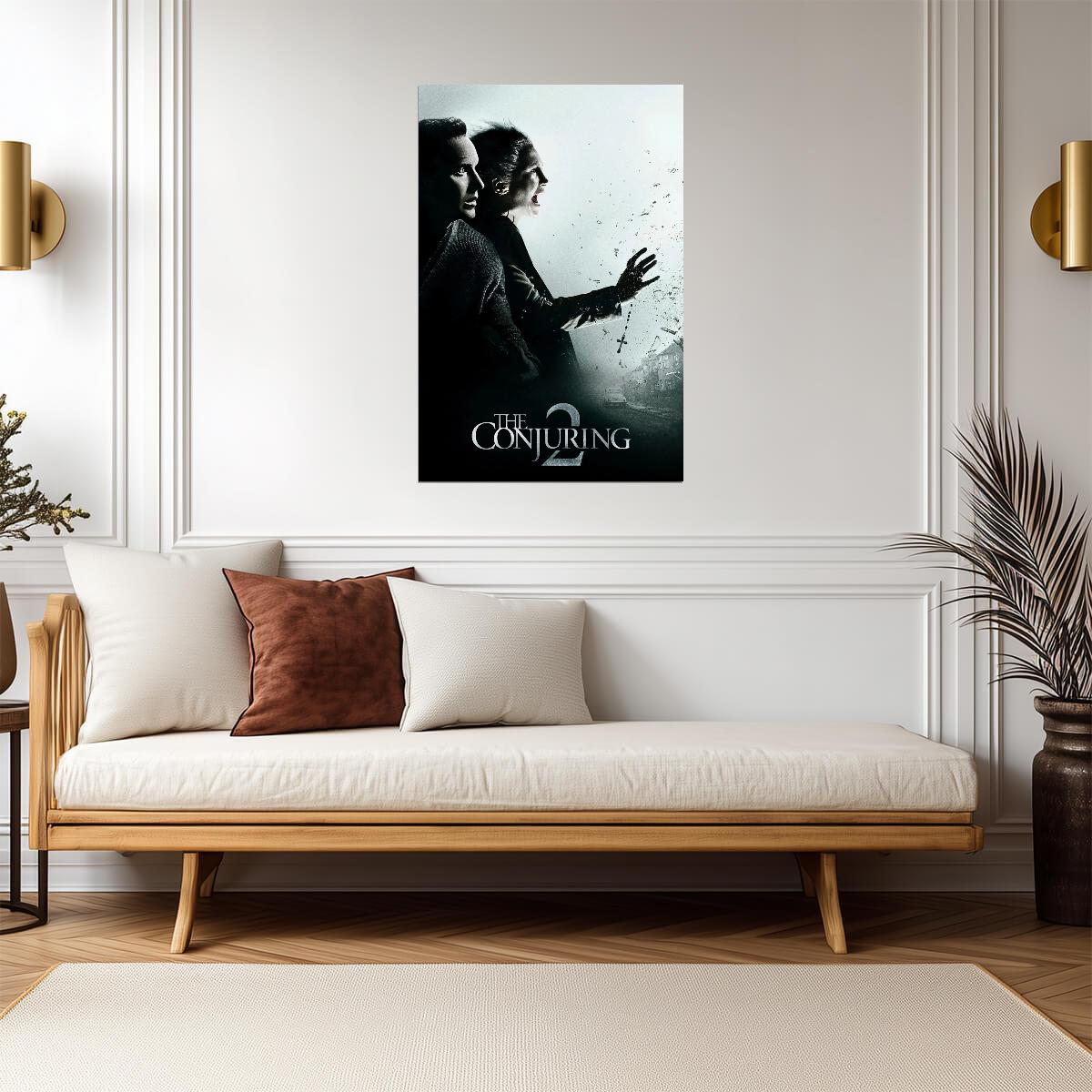 The Conjuring 2 Movie Poster | Ed and Lorraine Warren Before Broken Glass - Movies & TV Poster