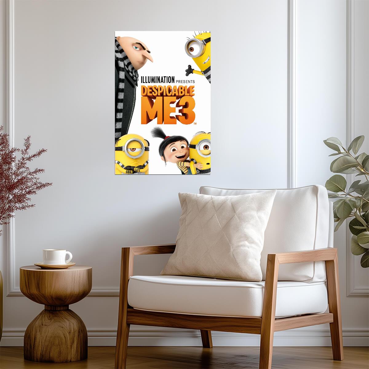 Despicable Me 3 Movie Poster | Gru and His Family Collage - Movies & TV Poster