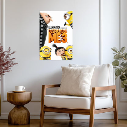 Despicable Me 3 Movie Poster | Gru and His Family Collage - Movies & TV Poster