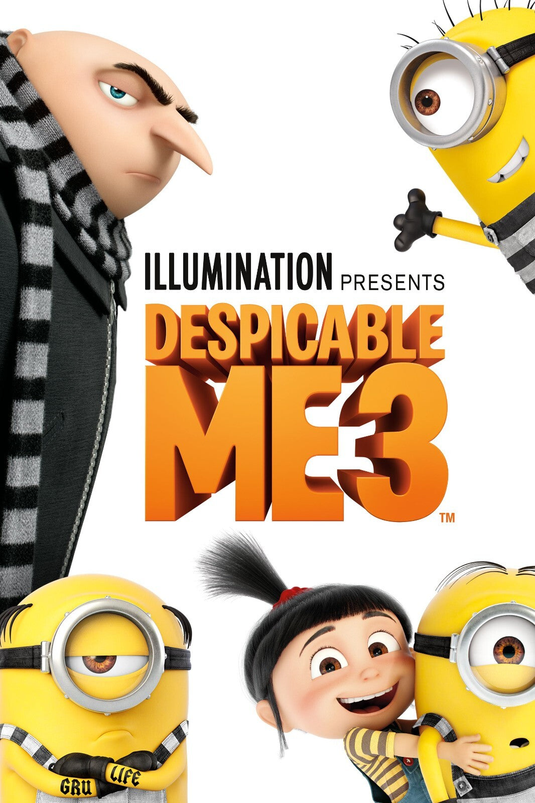 Despicable Me 3 Movie Poster | Gru and His Family Collage - Movies & TV Poster