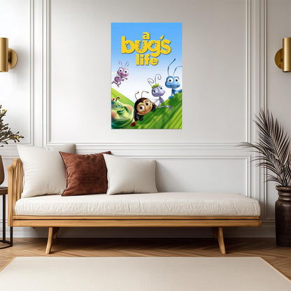 A Bug's Life Poster | Flik and Circus Bugs Movie Print - Movies & TV Poster