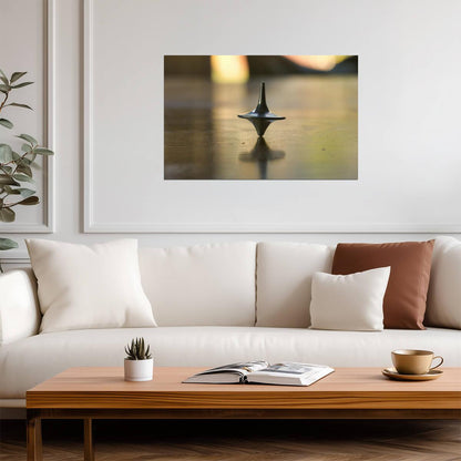 Inception Movie Poster | Spinning Top in Soft Focus - Movies & TV Poster