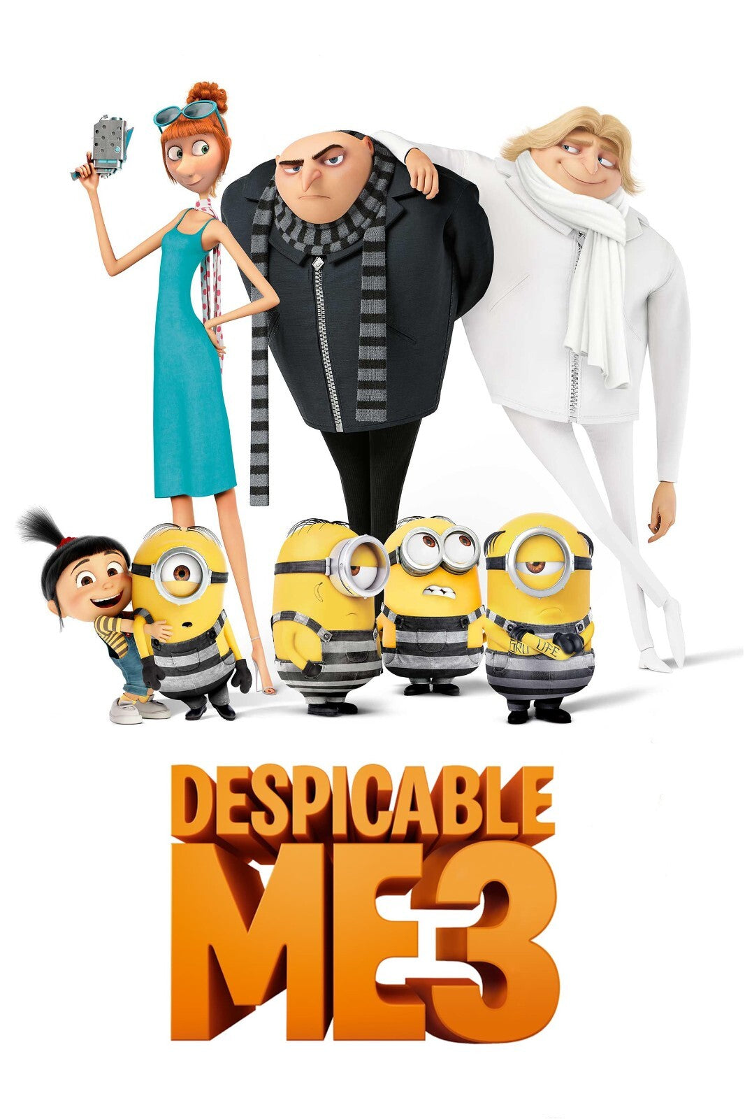 Despicable Me 3 Movie Poster | Gru, Lucy, Dru and the Girls - Movies & TV Poster