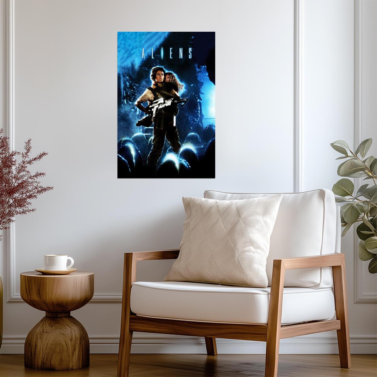 Aliens 1986 Movie Poster | Ripley and Newt Print - Movies & TV Poster
