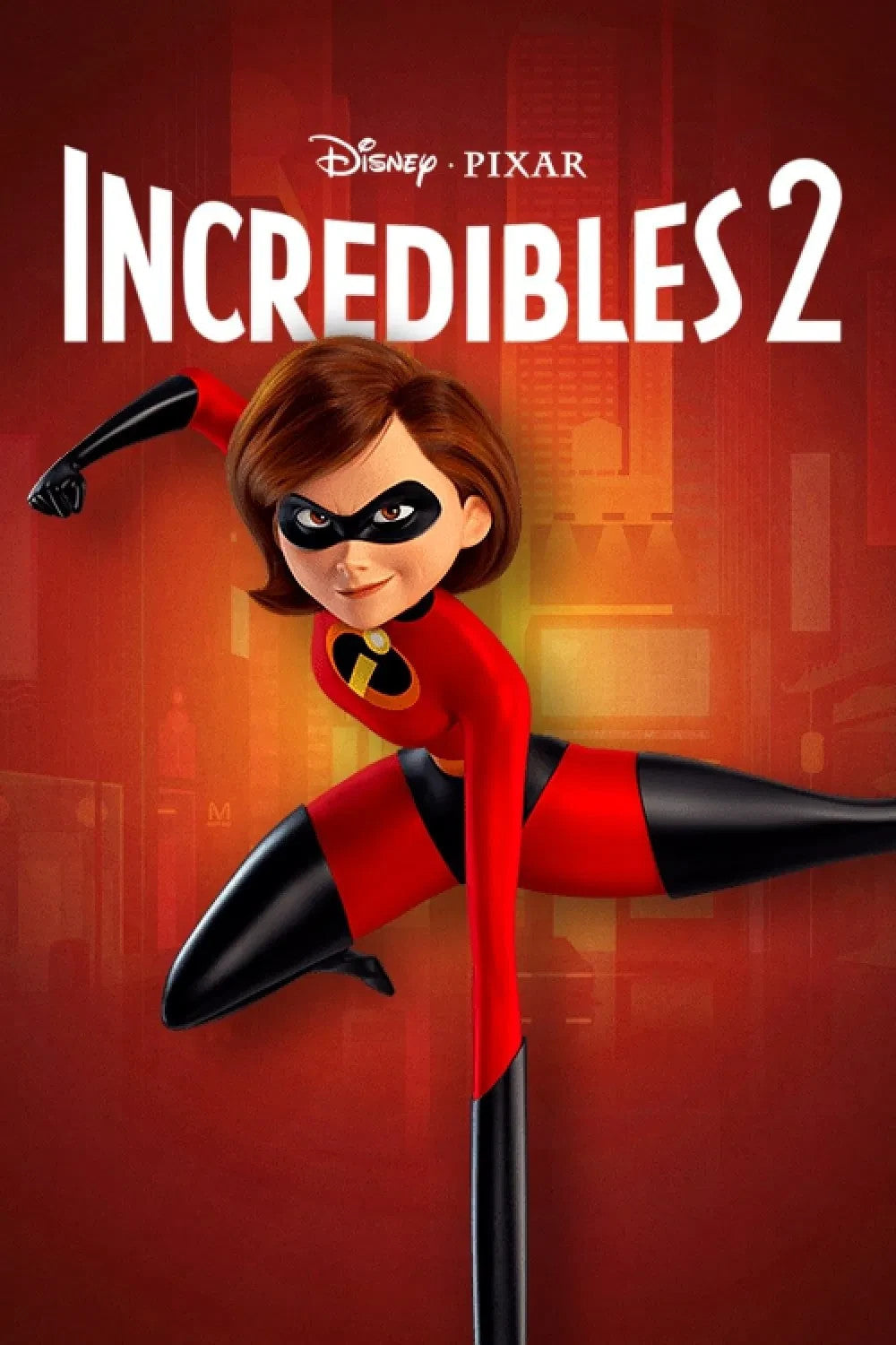 Incredibles 2 Movie Poster | Elastigirl Stretching - Movies & TV Poster