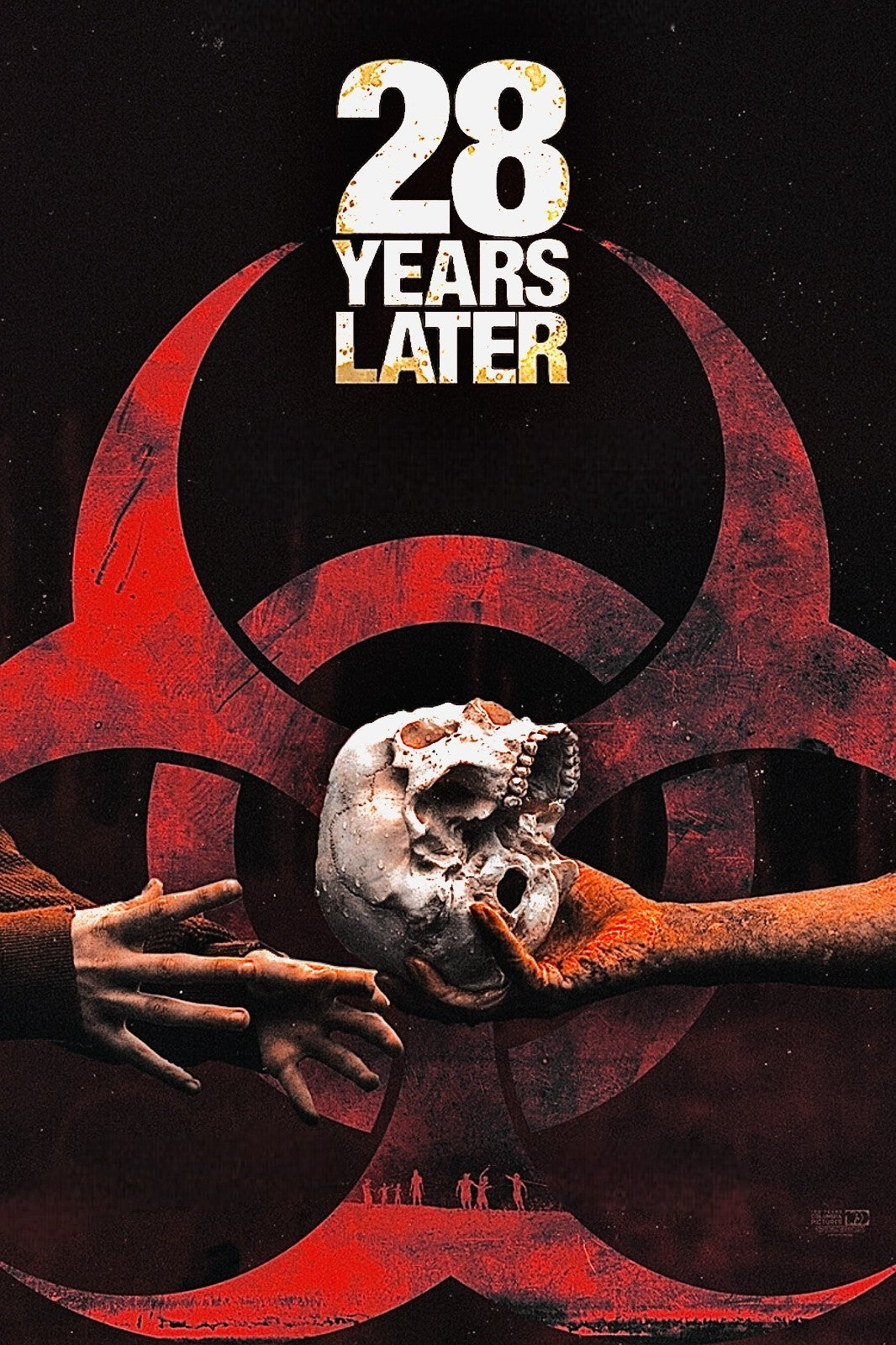 28 Years Later Poster | Hand Holding a Skull Graphic Print - Movies & TV Poster