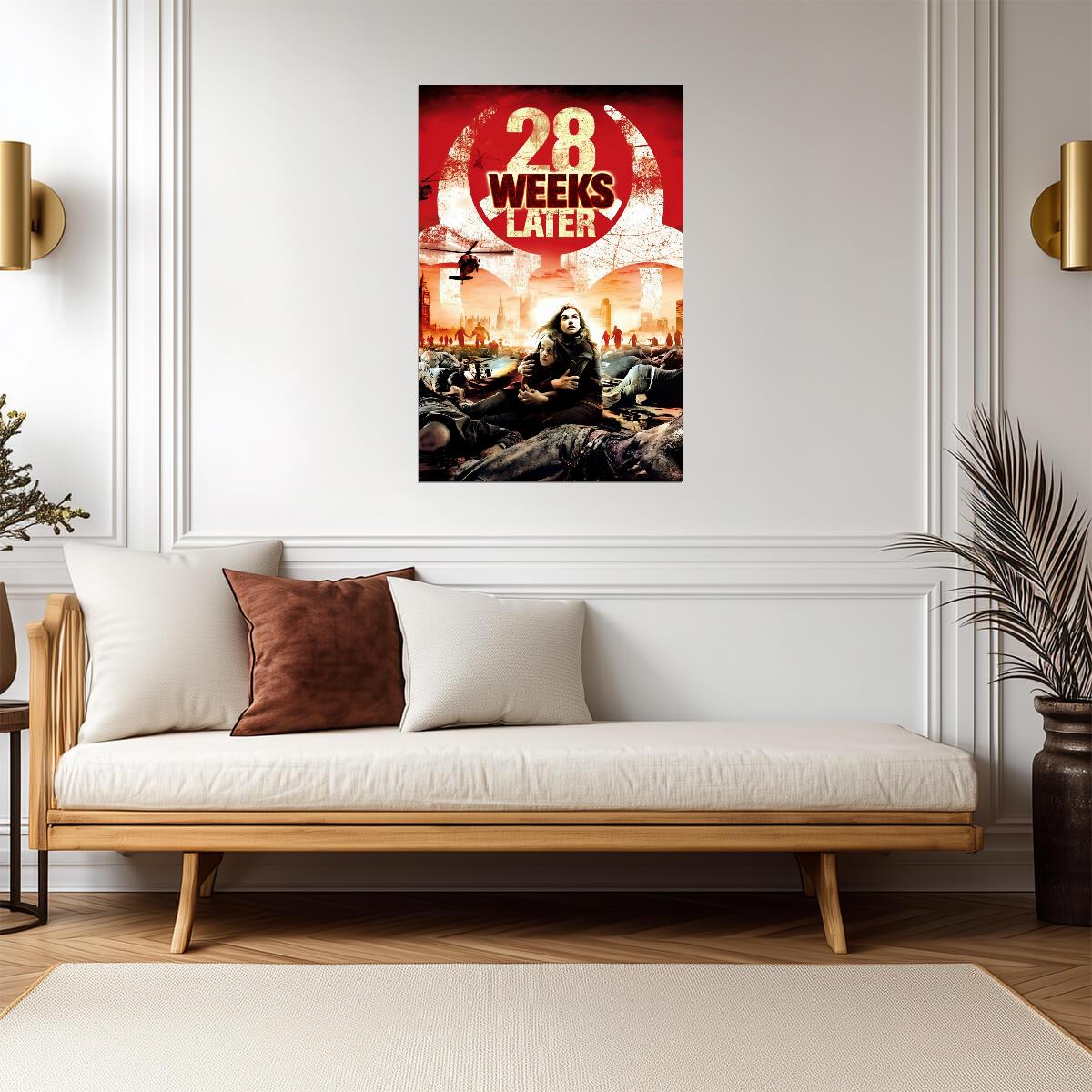 28 Weeks Later Poster | Imogen Poots and Burning London - Movies & TV Poster