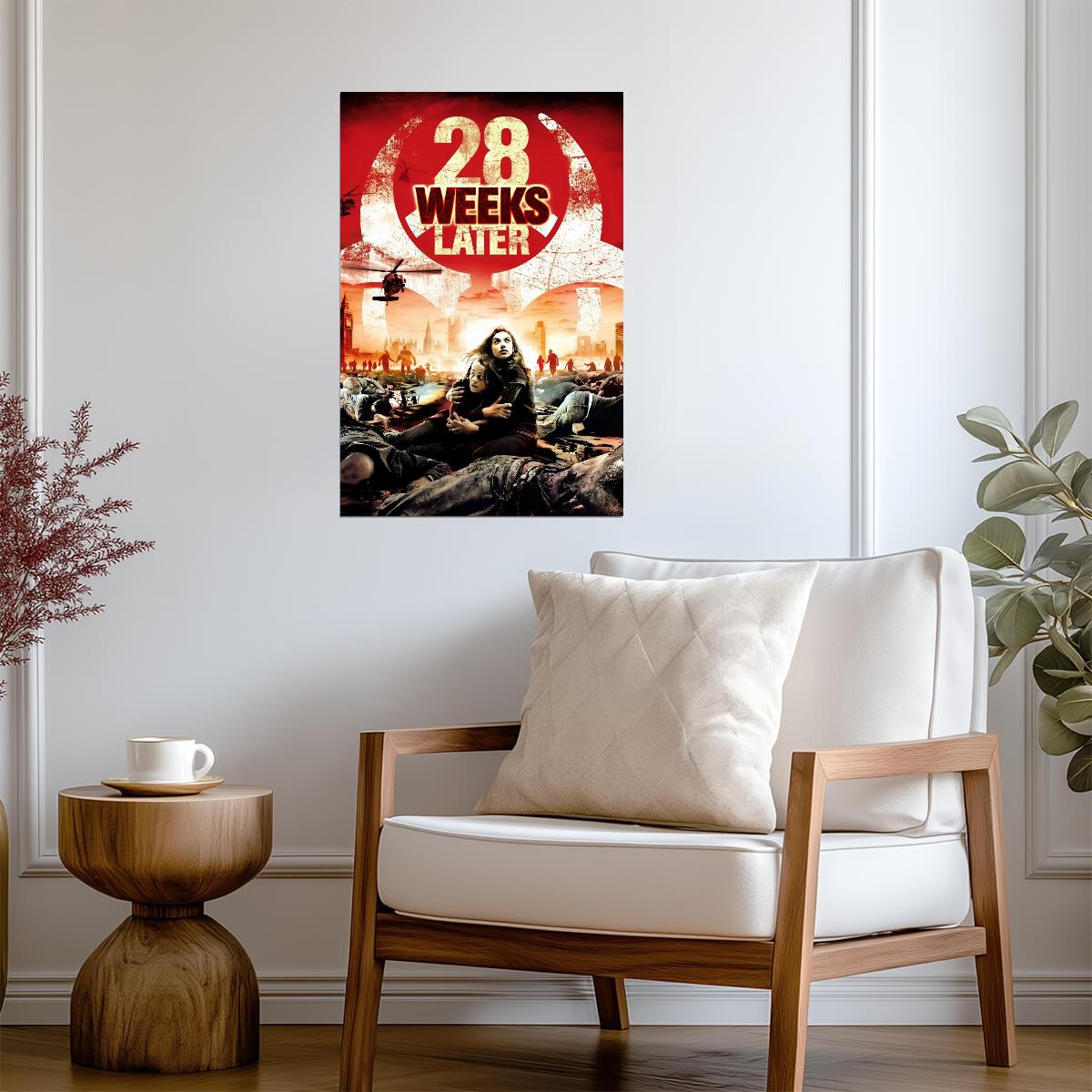 28 Weeks Later Poster | Imogen Poots and Burning London - Movies & TV Poster