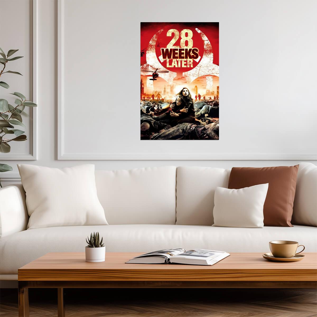 28 Weeks Later Poster | Imogen Poots and Burning London - Movies & TV Poster