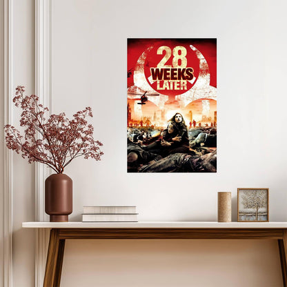 28 Weeks Later Poster | Imogen Poots and Burning London - Movies & TV Poster