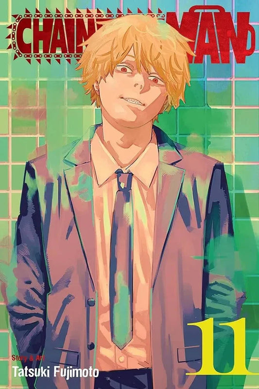 Chainsaw Man Manga Poster | Denji Volume 11 Cover - Anime Poster