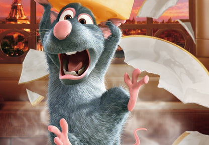 Ratatouille Movie Poster | Remy in the Dining Room - Movies & TV Poster