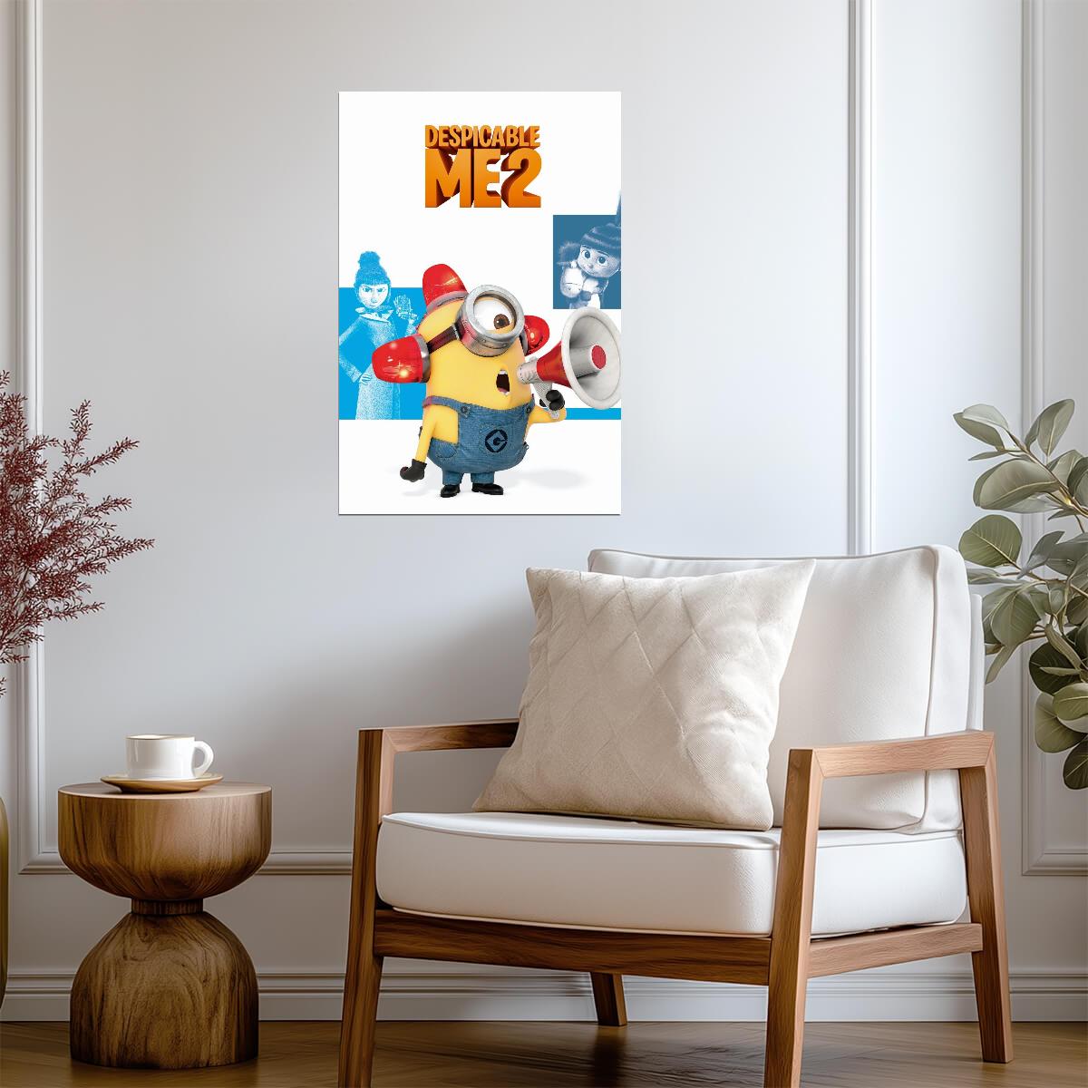 Despicable Me 2 Movie Poster | Fire Alarm Minion - Movies & TV Poster