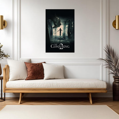 The Conjuring 2 Movie Poster | Girl Levitating at the Window - Movies & TV Poster