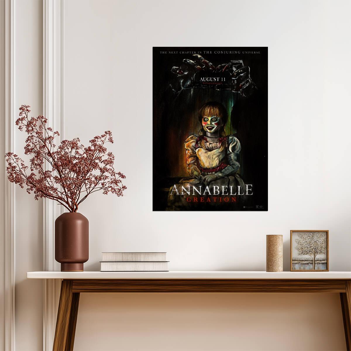 Annabelle Creation Movie Poster | Mechanical Hands Art Print - Movies & TV Poster