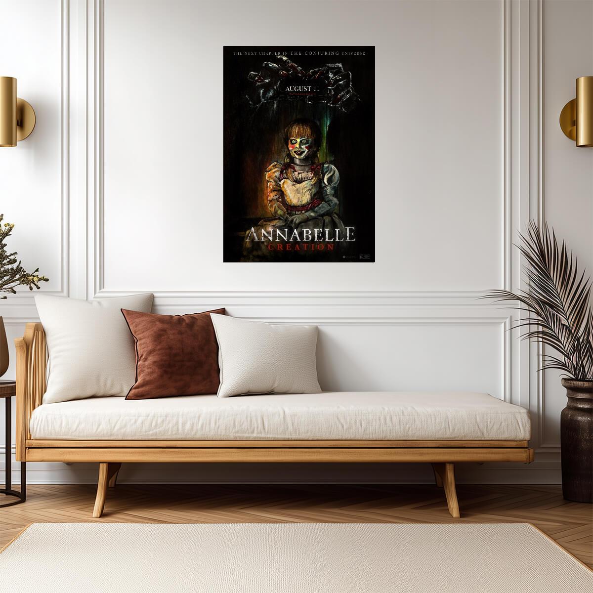 Annabelle Creation Movie Poster | Mechanical Hands Art Print - Movies & TV Poster
