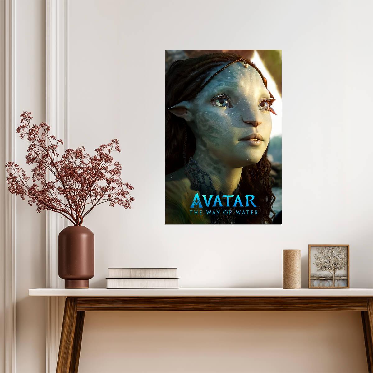 Avatar The Way of Water Movie Poster | Tsireya Portrait - Movies & TV Poster