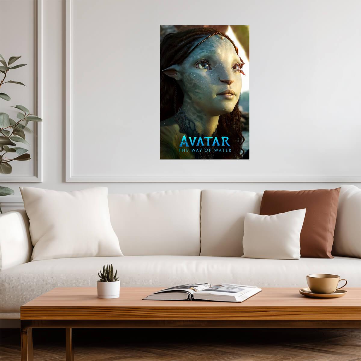 Avatar The Way of Water Movie Poster | Tsireya Portrait - Movies & TV Poster